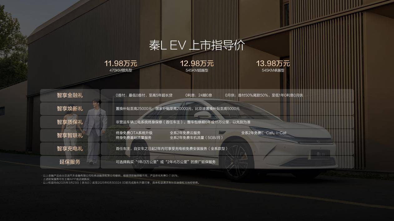 九游体育：六边形战士诞生！比亚迪秦LEV全系标配天神之眼+冰箱彩电大沙发(图2)