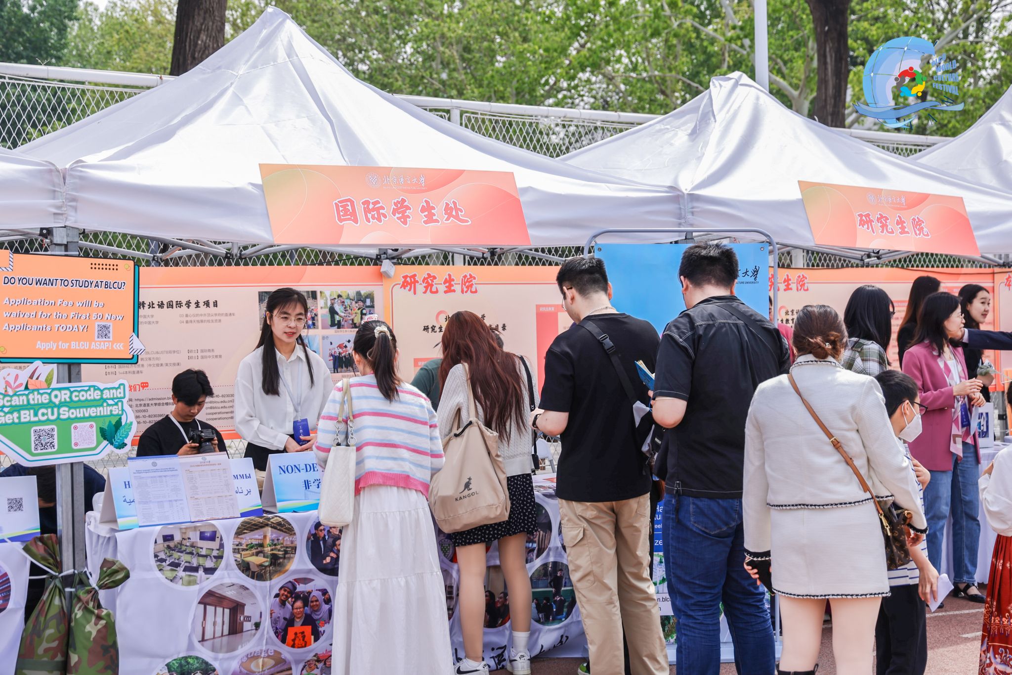 北京语言大学第二十届世界文化节游园会举行(图10)