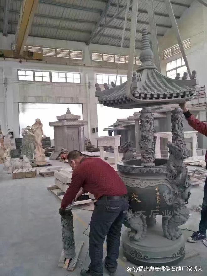 石雕香炉在桥梁中的应用案例(图1)
