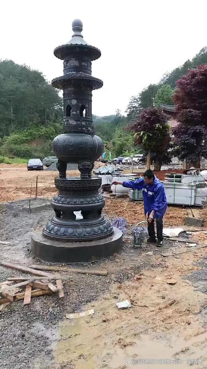 石雕香炉在桥梁中的应用案例(图2)