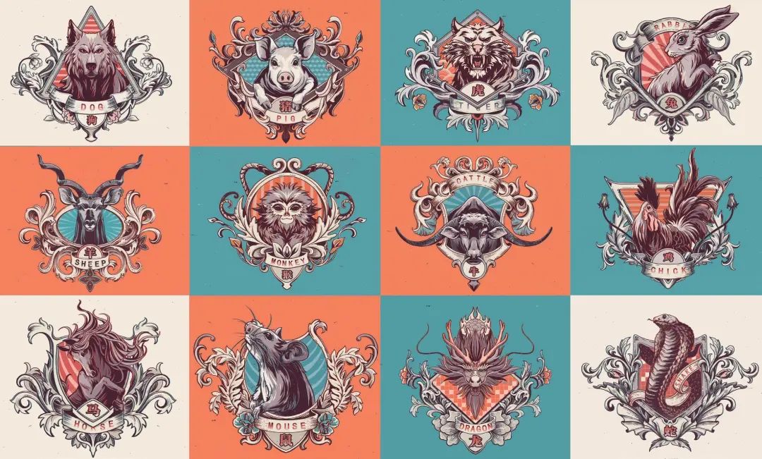 盘点！8大常见风格这些国潮插画你最爱哪款？(图2)