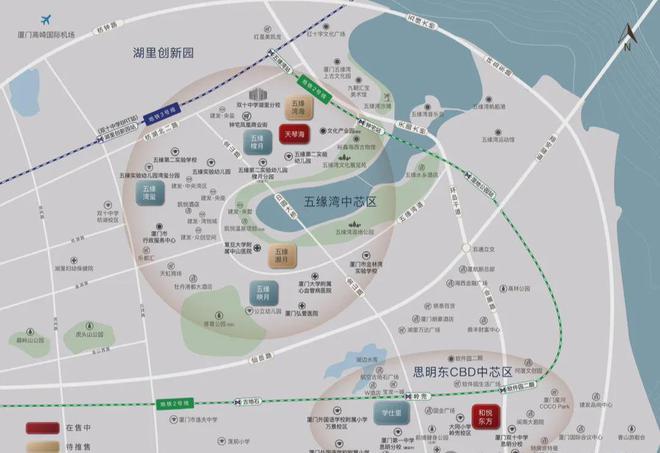 厦门竞配建天琴海售楼部预约五缘湾芯仅57席精装现房