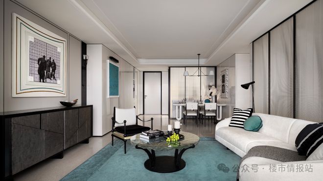 九游app入口：华润外滩瑞府售楼处：ArtDeco风范定义外滩豪宅新高度(图16)