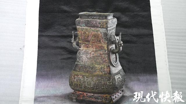 新国潮·新青年飞针走线让千年青铜器再现鼎盛光彩(图2)