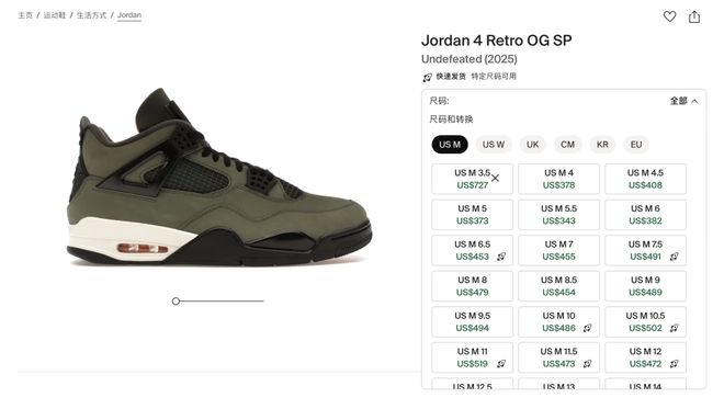 UNDEFEATEDAJ4复刻穿的是情怀？(图6)