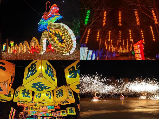 确定了！北京年味最浓的彩灯大世界本周开园快来赏花灯看打铁花(图5)