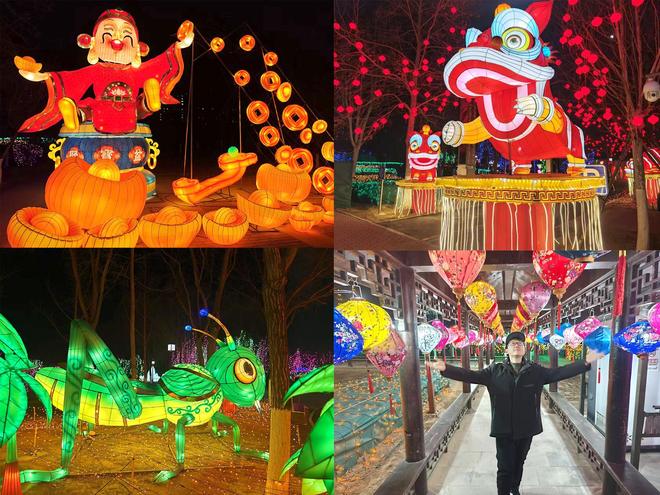 确定了！北京年味最浓的彩灯大世界本周开园快来赏花灯看打铁花(图4)