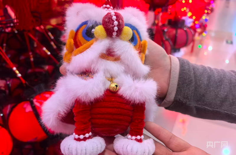 青城年味儿别样浓：非遗+国潮点亮中国红(图4)