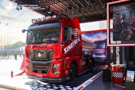当重卡遇到F1！中国重汽让卡车活成了潮流文化符号(图2)