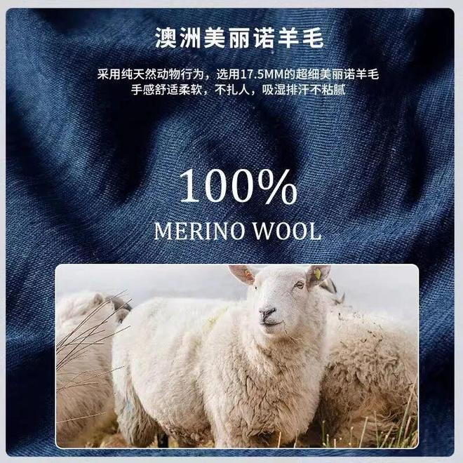 【户外黑科技】美利奴羊毛速干T恤排汗透气不粘身登山运动必备！(图3)