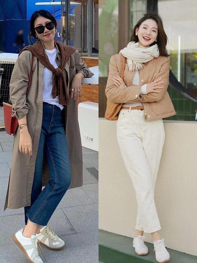 立秋后才发现：马丁靴不兴了！满大街都是“德训鞋”舒适又时髦(图1)