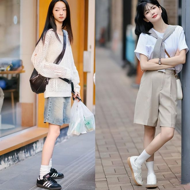 立秋后才发现：马丁靴不兴了！满大街都是“德训鞋”舒适又时髦(图8)